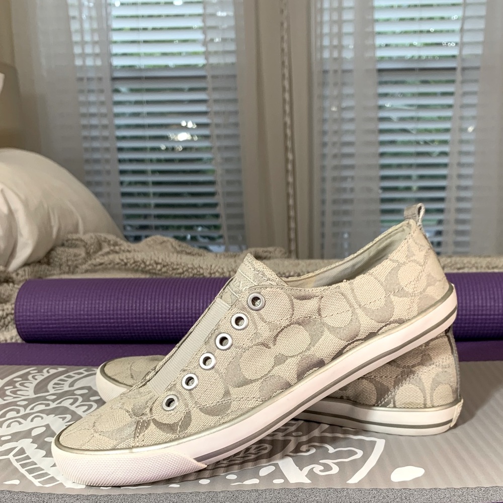 Coach Signature Summer Slip-on Sneakers